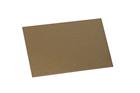 Gold- oder silberfarbene Pappunterlage für Vakuumbeutel, 15x25