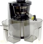 Extracteur de jus électrique vertical à rotation lente sans BPA 2 tamis