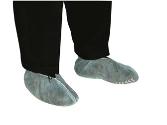 Schuhschutz rutschfest blau (Packung mit 100 Stück)